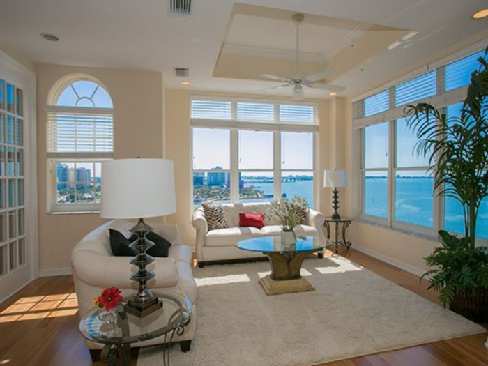 A condo at the Sarasota Bay Club can cost anywhere from $752,000 to over $1 million.