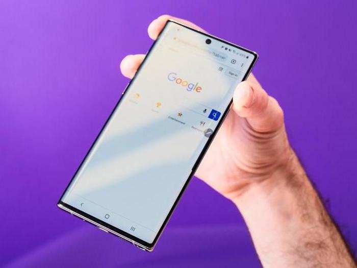 4. The Note 10 Plus is a bigger, heavier phone compared to the still-large S10 Plus.