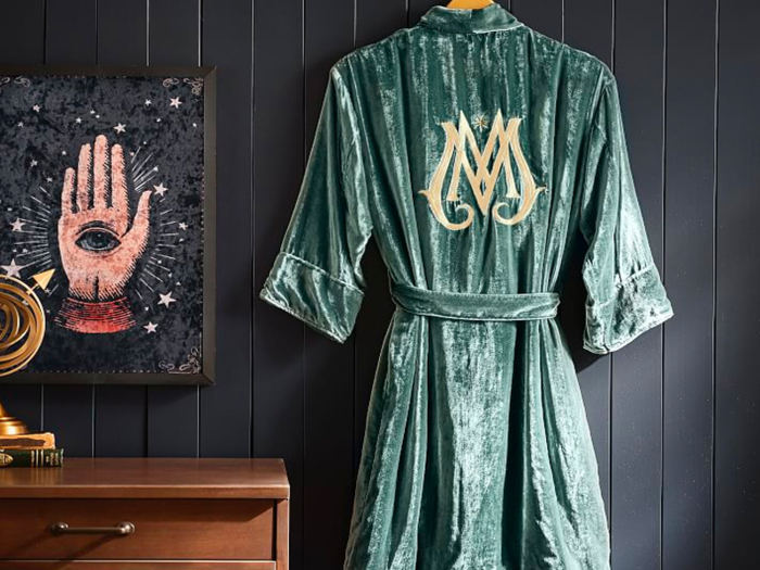 An enchanting velvet robe