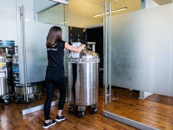 Anya first learned about cryotherapy after she broke her leg getting out of an Uber. She told me that since she started doing cryotherapy once a week, her leg pain went away immediately.