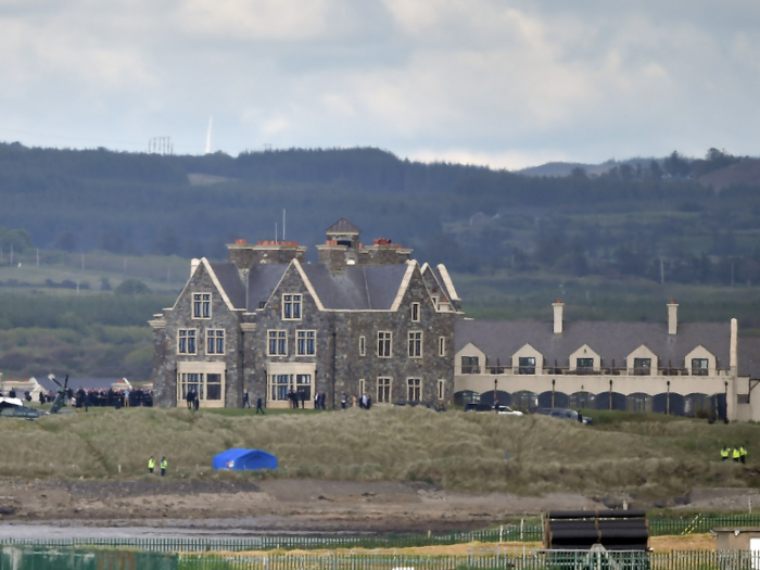 Trump reportedly feared that the turbines would hurt his business at Doonbeg, according to Varadkar