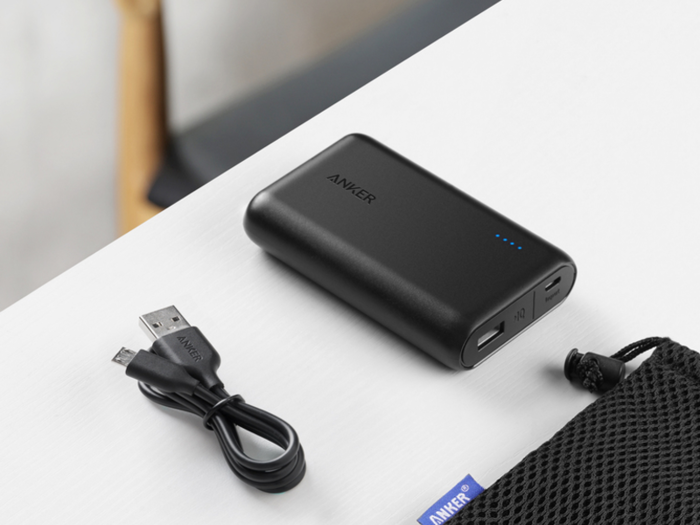 A portable external battery