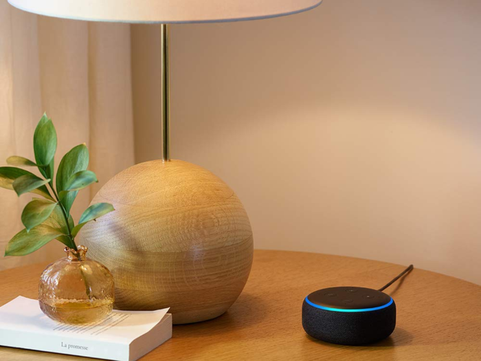 A smart device that can answer almost any question and play music