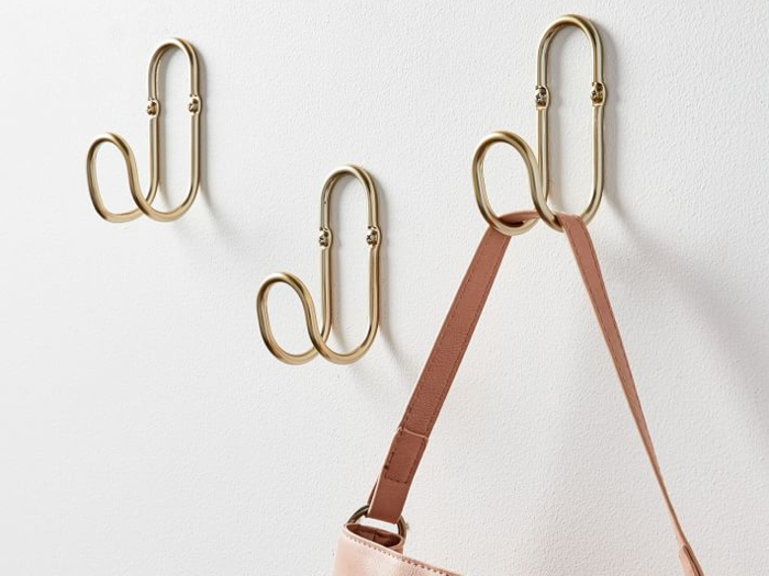 Wall hooks that work in an room