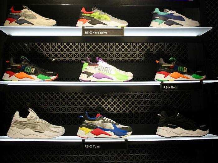 CEO Bjørn Gulden told us that more than 50% of Puma