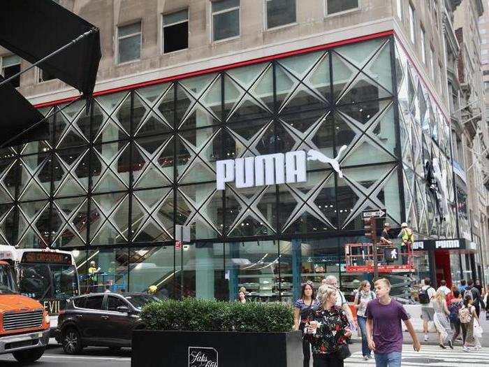 So far, Nike is still in the lead. But when Puma opened its new Manhattan flagship, we had to stop by to see how it measured up.