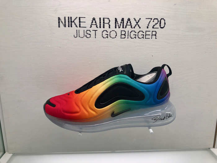 We even found ourselves drawn to this rainbow Nike Air Max silhouette.