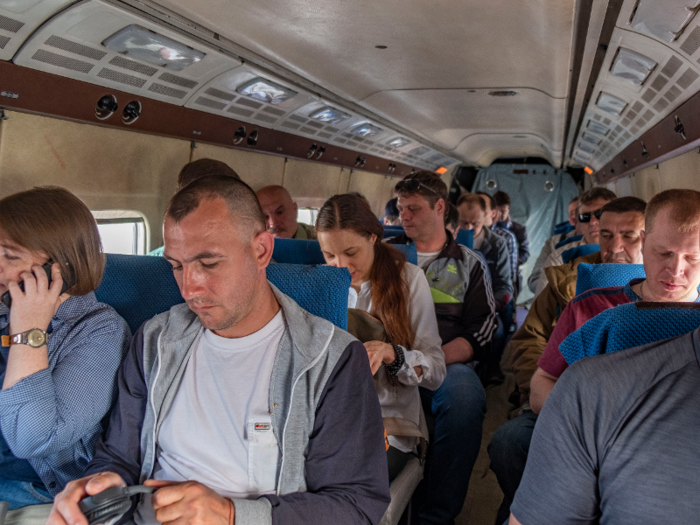 It also meant I had a prime face-to-face view of all the miners who were on their way to start their shifts.