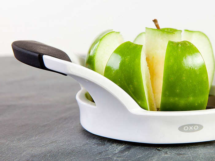 A sharp apple slicer