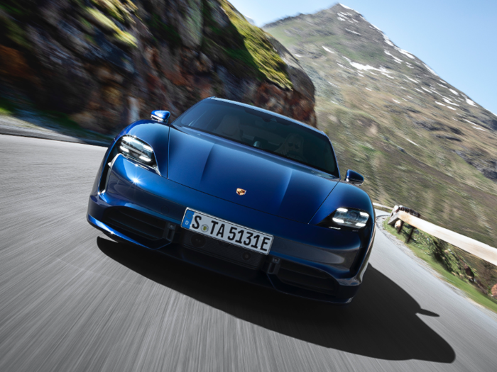 Porsche will also release less powerful, and likely less expensive, versions of the Taycan later this year.