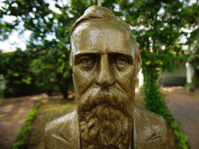 Rutherford B. Hayes has a statue in Chaco, Paraguay.