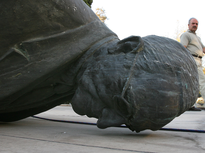 Hurry Truman has a statue in Athens, Greece.