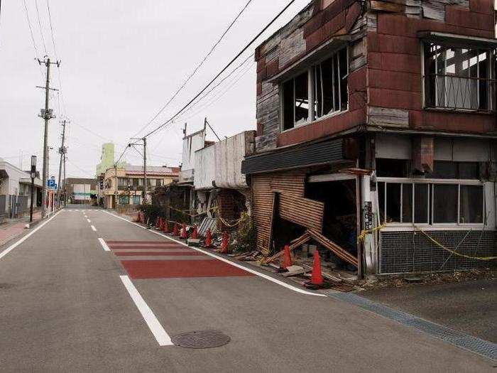 Nuclear meltdowns nearly wiped out the town of Namie in Fukushima, Japan.