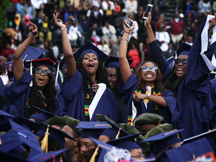 4. Howard University: 46.3% of students received Pell Grants.