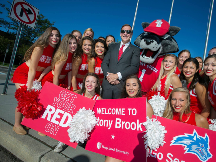 14. Stony Brook University (SUNY): 32.0% of students received Pell Grants.