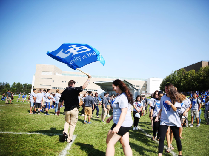 17. University at Buffalo (SUNY): 31.3% of students received Pell Grants.