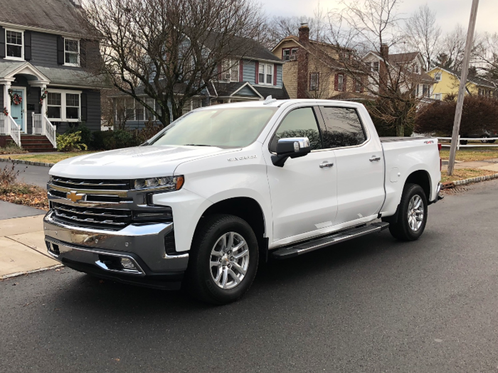Now for the challenger — the Chevy Silverado. Last year, Chevy redesigned and relaunched the perennial aspirant to the full-size pickup throne in the US. Can it threaten King Ford?