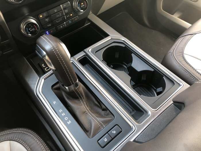 The power is routed to the four-wheel-drive system by a 10-speed automatic transmission.