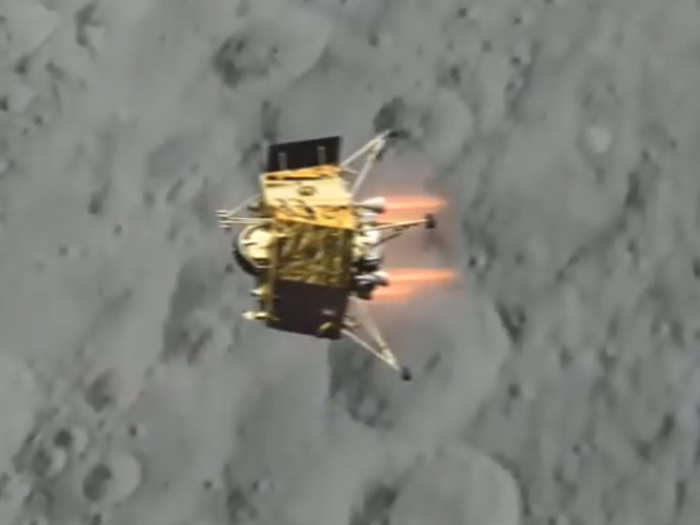 ​Vikram will start its descent 100 kilometers from the lunar surface and 587 kilometers from the landing site