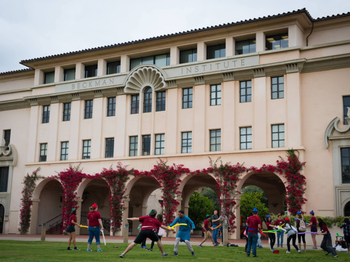 9. The California Institute of Technology had a 7.7% admissions rate.