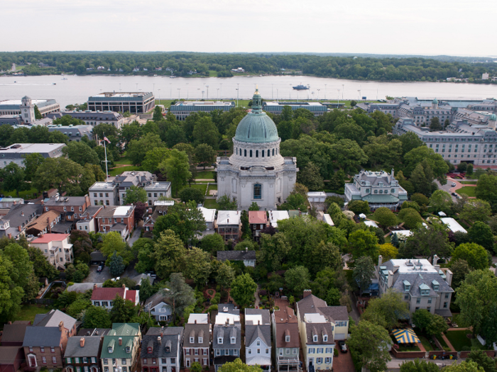 11. The United States Naval Academy had an 8.4% admissions rate.