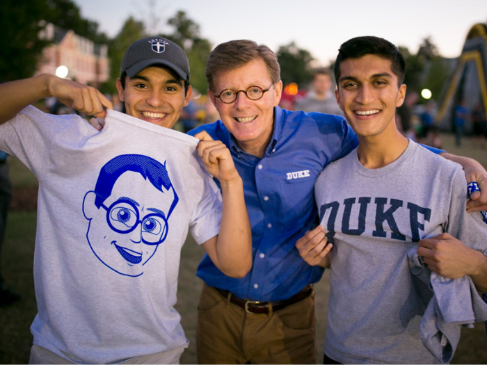 17. Duke University had a 9.9% admissions rate.