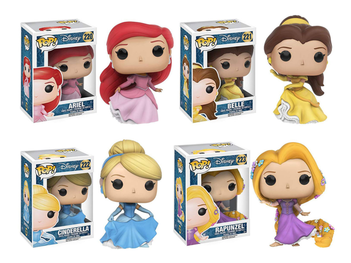 A set of Disney princesses for the fairy-tale lovers