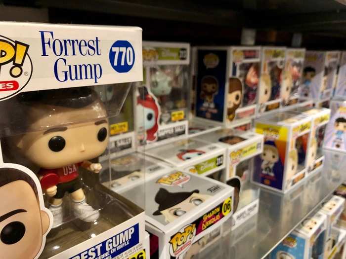 We loved this collection of bobblehead figurines from Funko and Pop! that referenced classic movies and television shows.