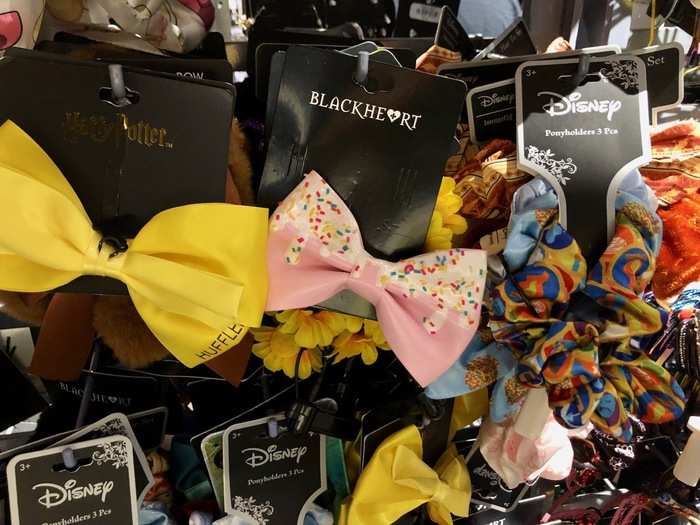 We also found some bowties and hair scrunchies ...