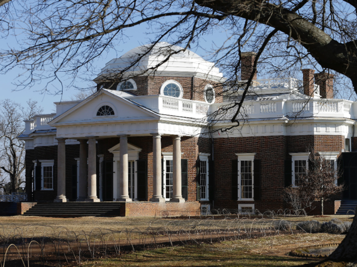 Monticello in Virginia.