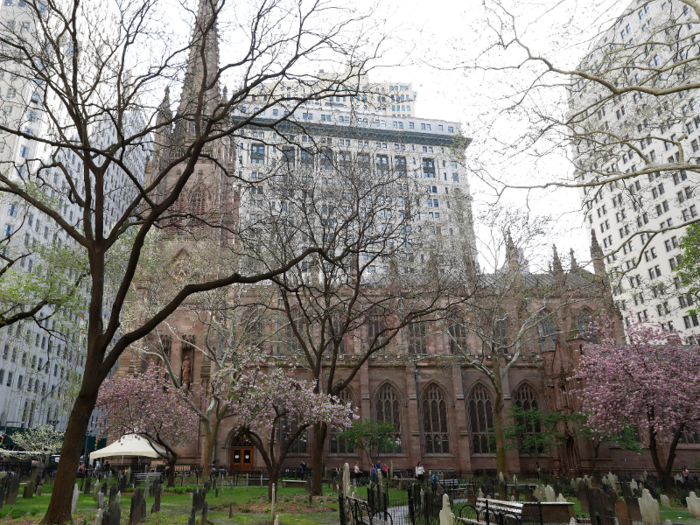 Trinity Church in New York.