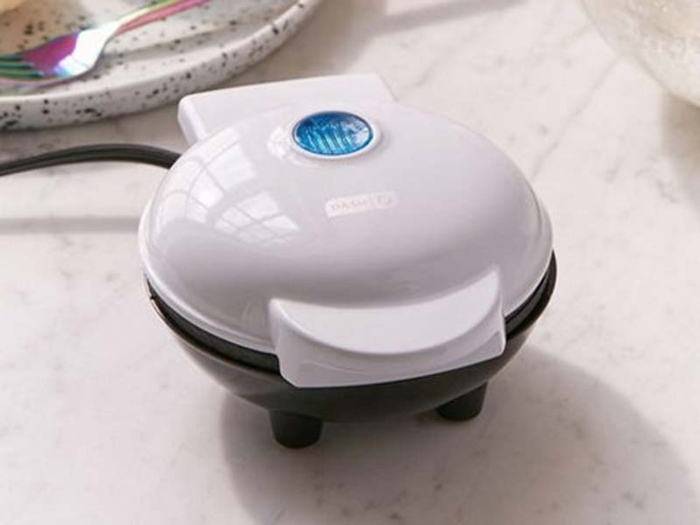 A mini waffle maker for tiny waffles