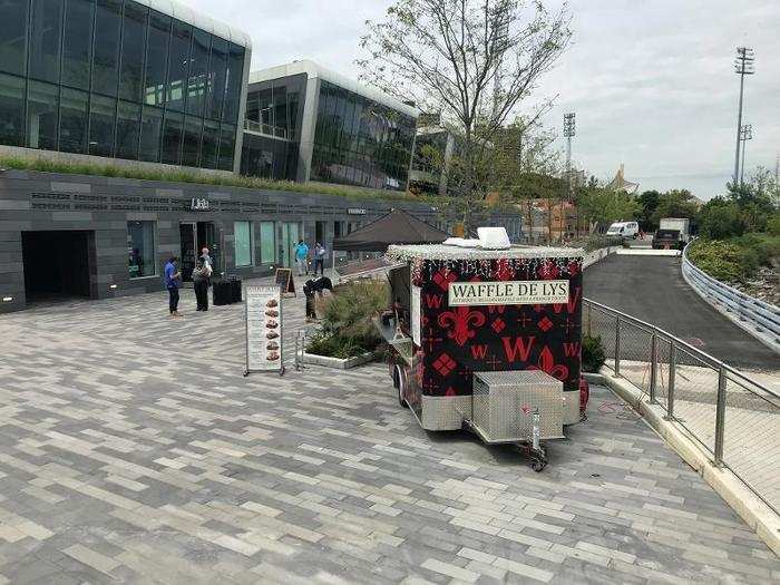 There were also a couple of food trucks.