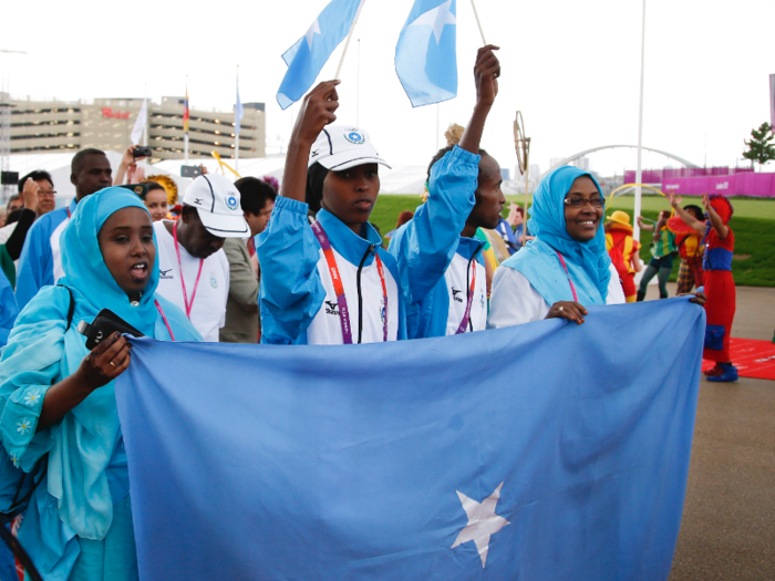 6. Somalia — 46.33% under 15