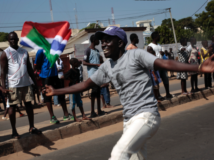 9. The Gambia — 45.07% under 15