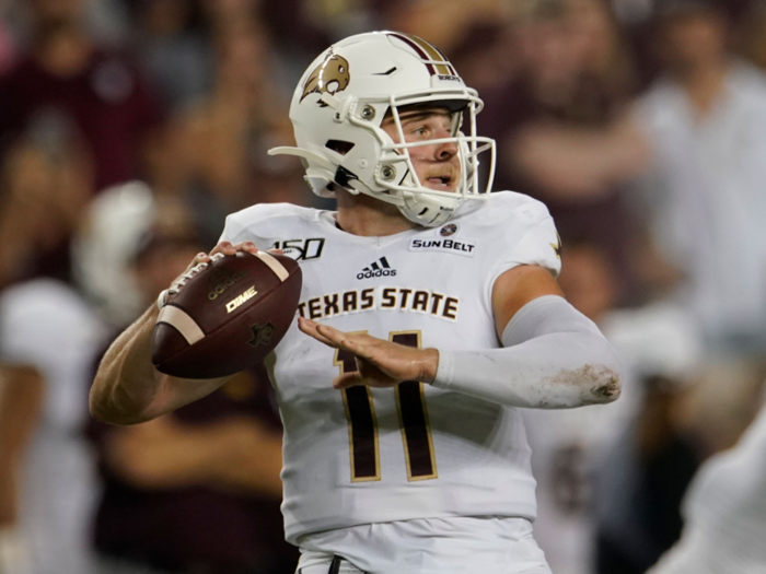 Texas State* (+7) over Wyoming