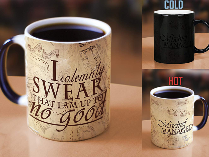 A magical mug that reveals the Marauder