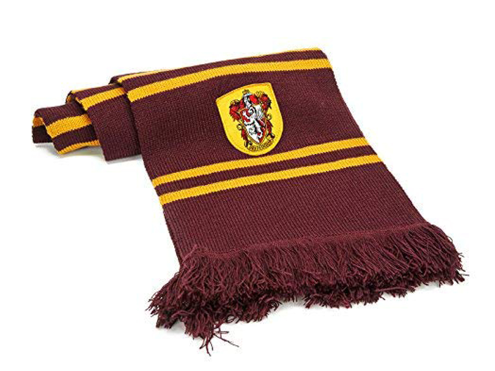 A house scarf to keep you warm when you venture out to Hogsmeade