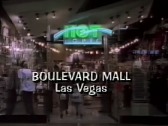 That same year, Hot Topic shot and released its only commercial, advertising a store in a Las Vegas mall.