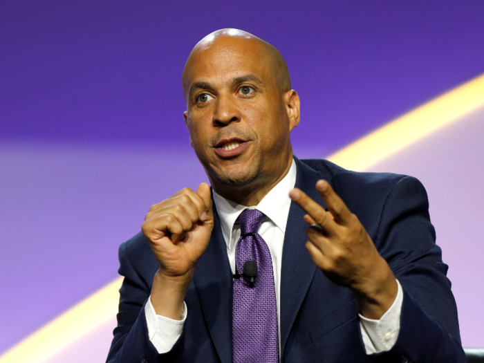"Climate is not a separate issue,” Cory Booker said. “It is the lens through which we must do everything."