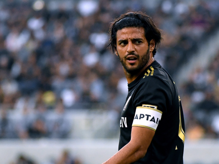 5: Carlos Vela — Los Angeles FC ($4.5 million per year)