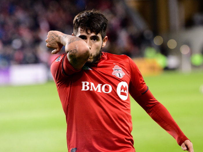 6: Alejandro Pozuelo — Toronto FC ($3.8 million per year)