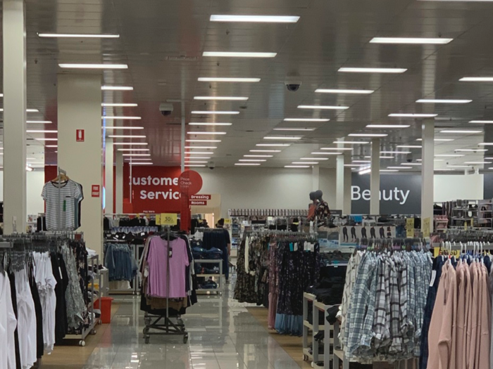 With one glance at the store, I was immediately thrown back in time to when Targets in the States merely sold clothes and home goods. I was surprised by the lack of a grocery section and the small size of the store.