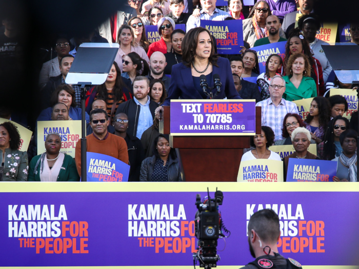 Kamala Harris (2020): "For the people"