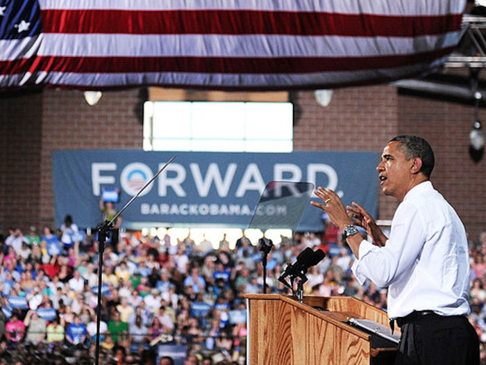 Barack Obama (2012): "Forward"