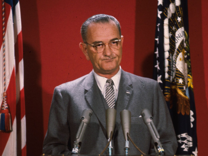 Lyndon B. Johnson (1964): "All the way with LBJ"