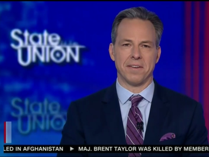 In 2015, he started hosting "State of the Union with Jake Tapper," where he interviews world leaders about controversial topics.