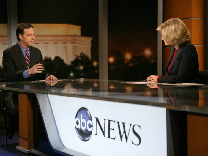 His co-anchor Diane Sawyer thought he was an impressive journalist.