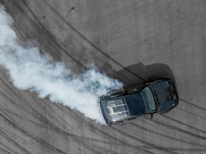 In Kansas, tire screeching is illegal.