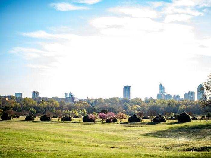 The new park will encompass the hospital campus and its surrounding acres.